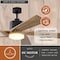 Vaxcel Wedgewood Black Indoor-Outdoor 60-in. DC Ceiling Fan LED Included Light Kit and Remote F0120 - alternate 7